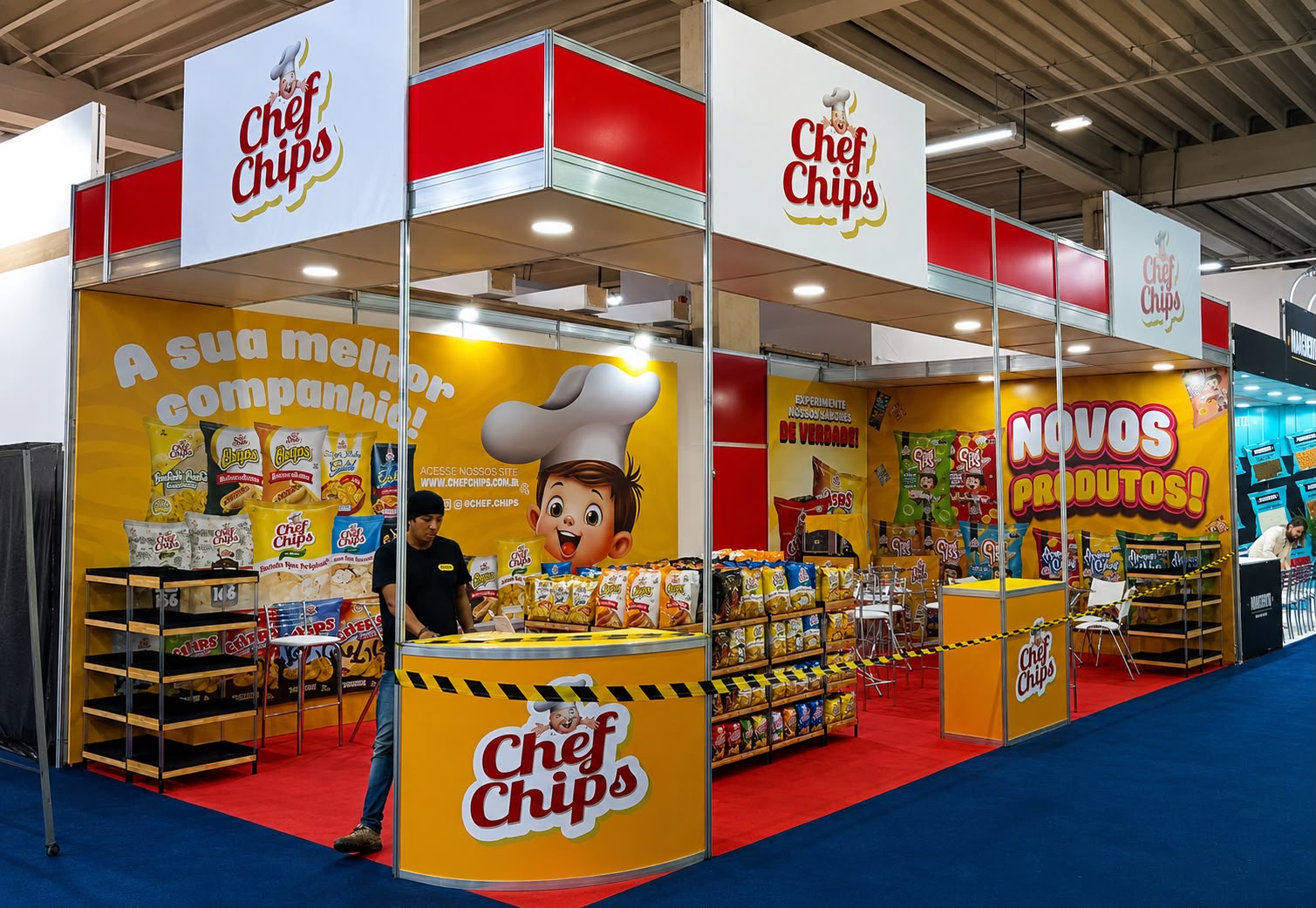 Stand octanorm em feira